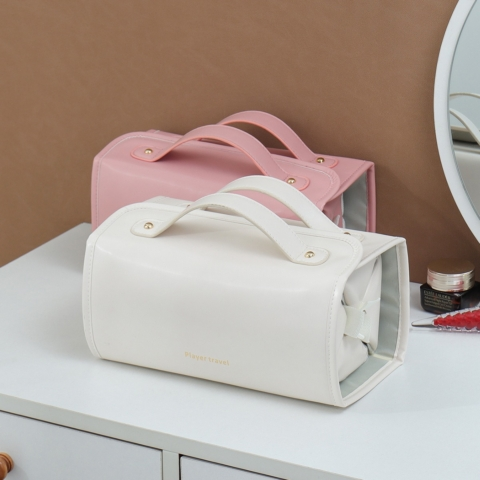 TODAY 49% OFF Leather Waterproof Cosmetic Bag